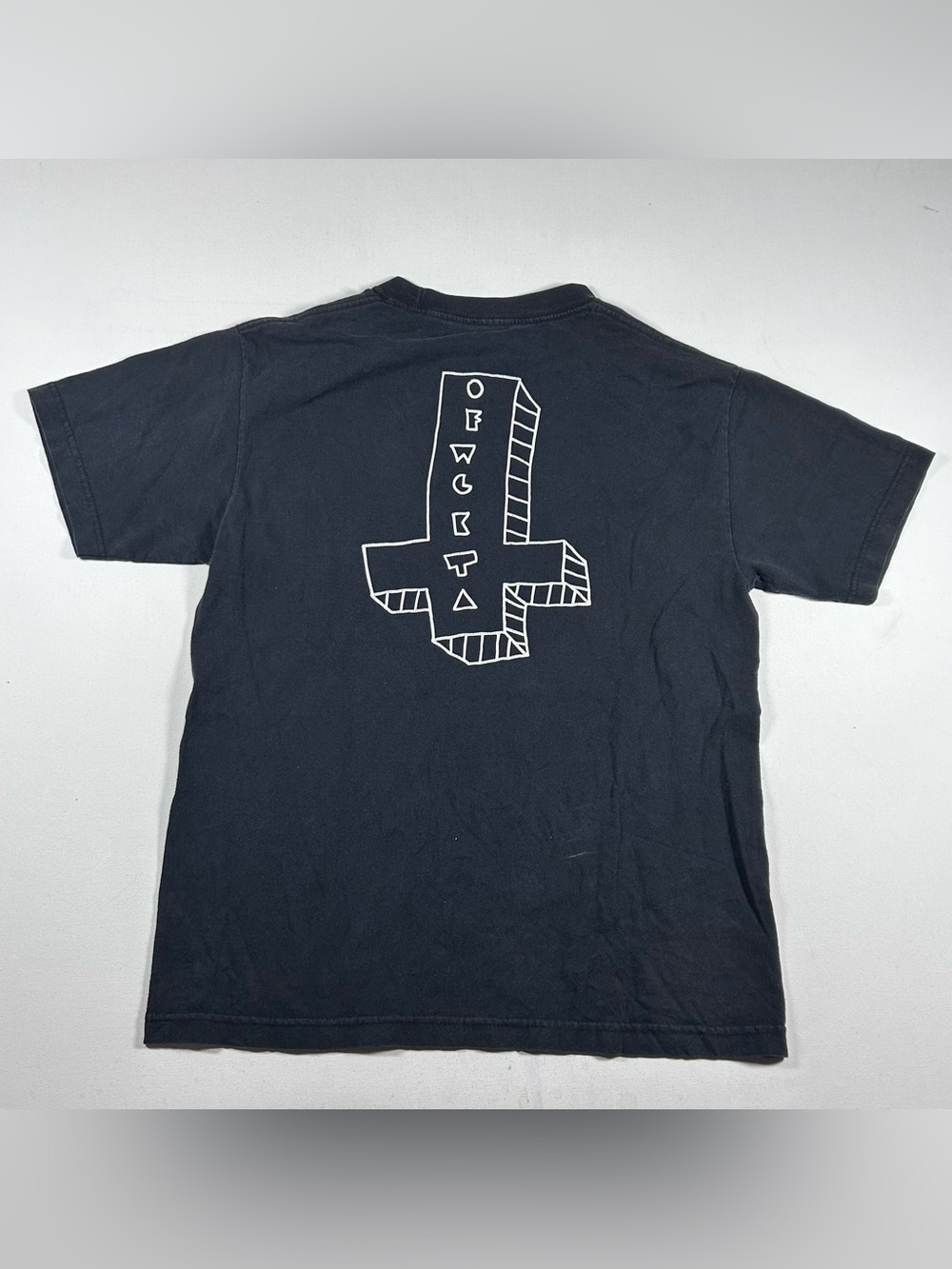 Vintage GOLF WANG Odd Future Skate Tyler Creator OFWGKTA Cross Logo Medium Black
